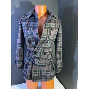 Delia's Wool Trench Coat Extra Small